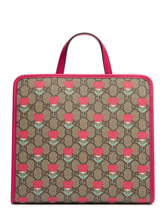 Luisaviaroma Borsa shopping in tessuto GG Campanula