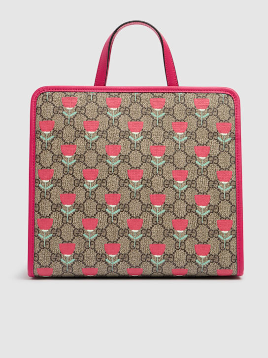 Luisaviaroma Borsa shopping in tessuto GG Campanula Online Outlet