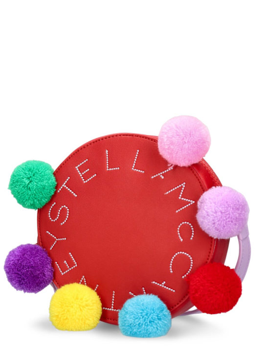 Luisaviaroma Borsa in materiale sintetico con pom pom Sconti VIP