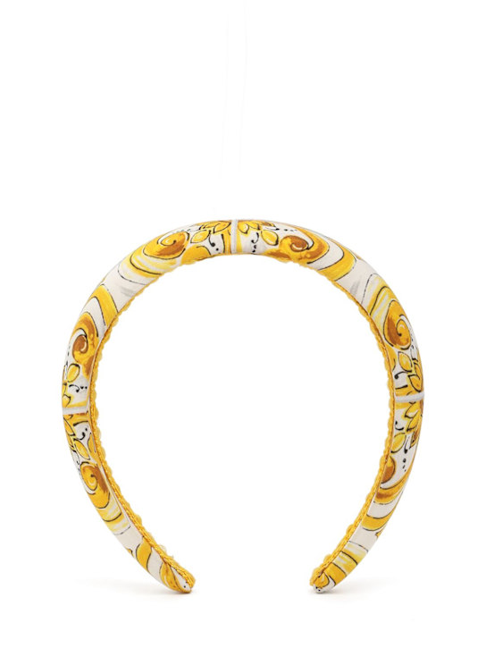 Luisaviaroma Cerchietto in cotone stampa Maiolica Fino al 50% di sconto