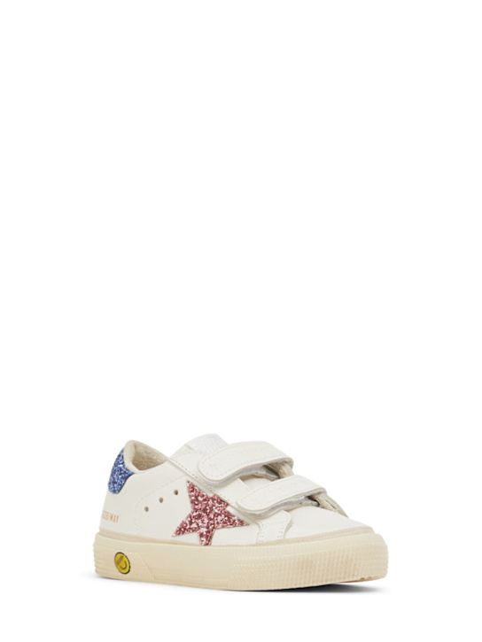 Luisaviaroma Sneaker May School in pelle con glitter Limitato a 3 giorni