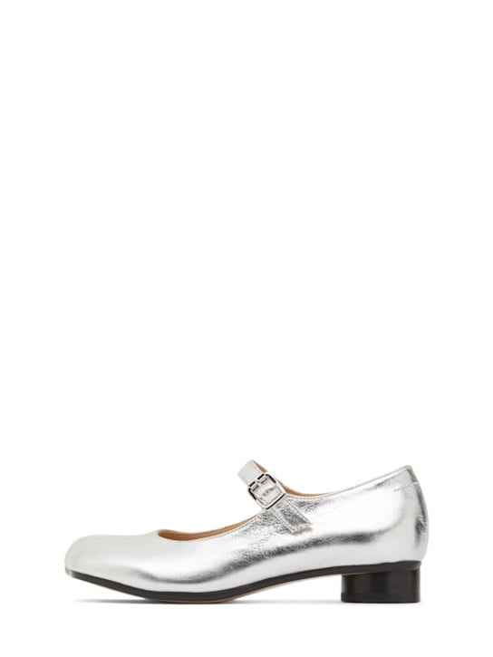 Luisaviaroma Ballerine in pelle con logo