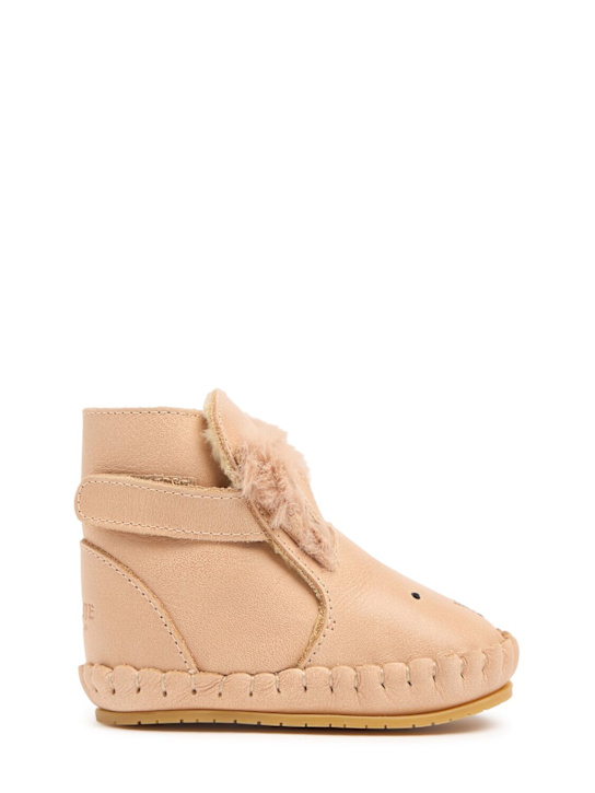 Luisaviaroma Stivaletti Bunny in pelle / orecchie Novità