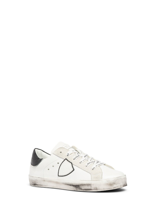 Luisaviaroma Sneakers Paris in pelle Negozio