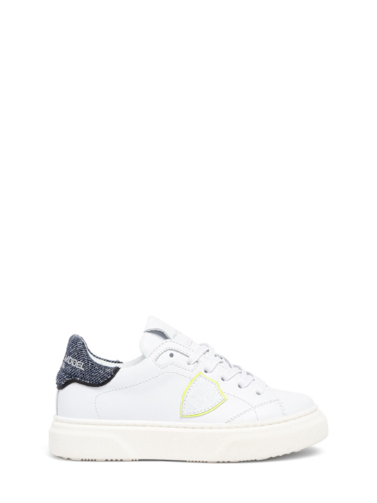 Luisaviaroma Sneakers Temple in pelle Flash Sale