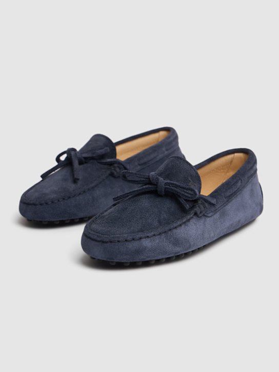 Luisaviaroma Mocassini Gommino in camoscio con lacci Fornitura limitata