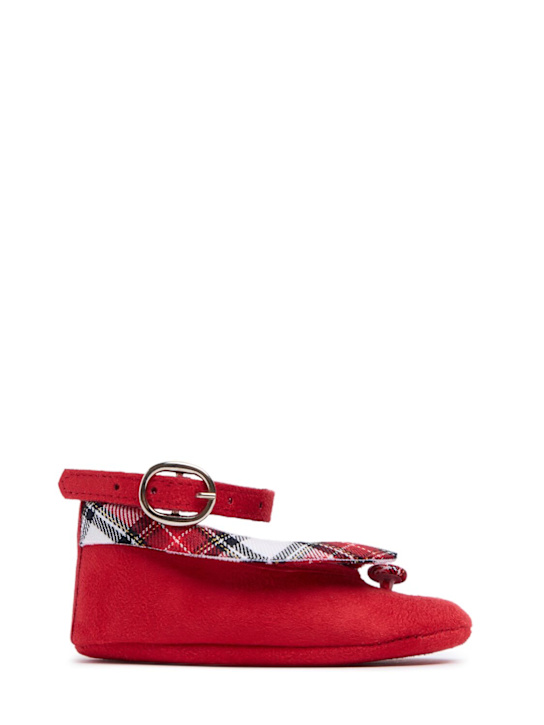 Luisaviaroma Ballerine con stampa quadri Offerta esclusiva