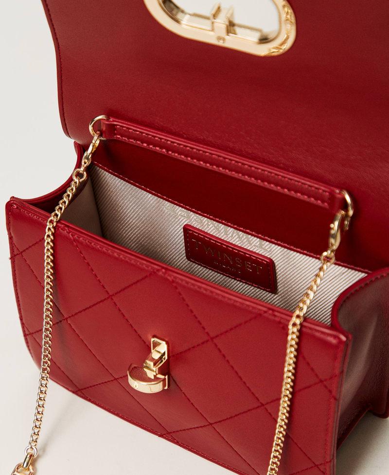 Scee by twin set Borsa a tracolla con chiusura Oval T Super sconto