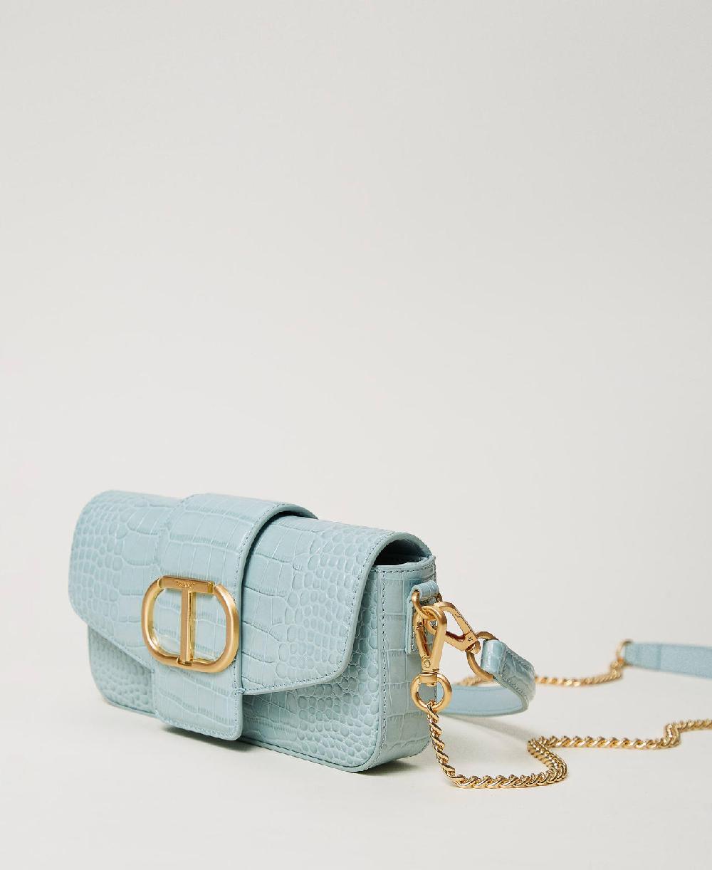 Scee by twin set Borsa a tracolla 'Amie' piccola a stampa cocco Saldi