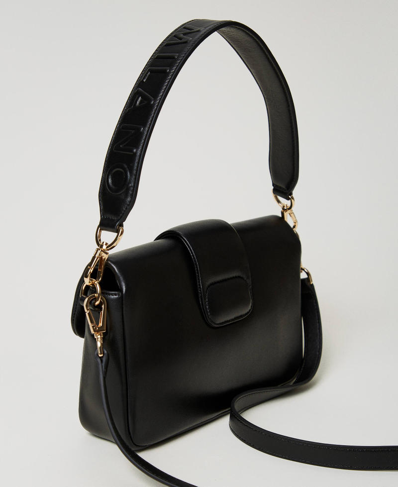 Scee by twin set Borsa a tracolla 'Amie' media in nappa Saldi Di Fabbrica