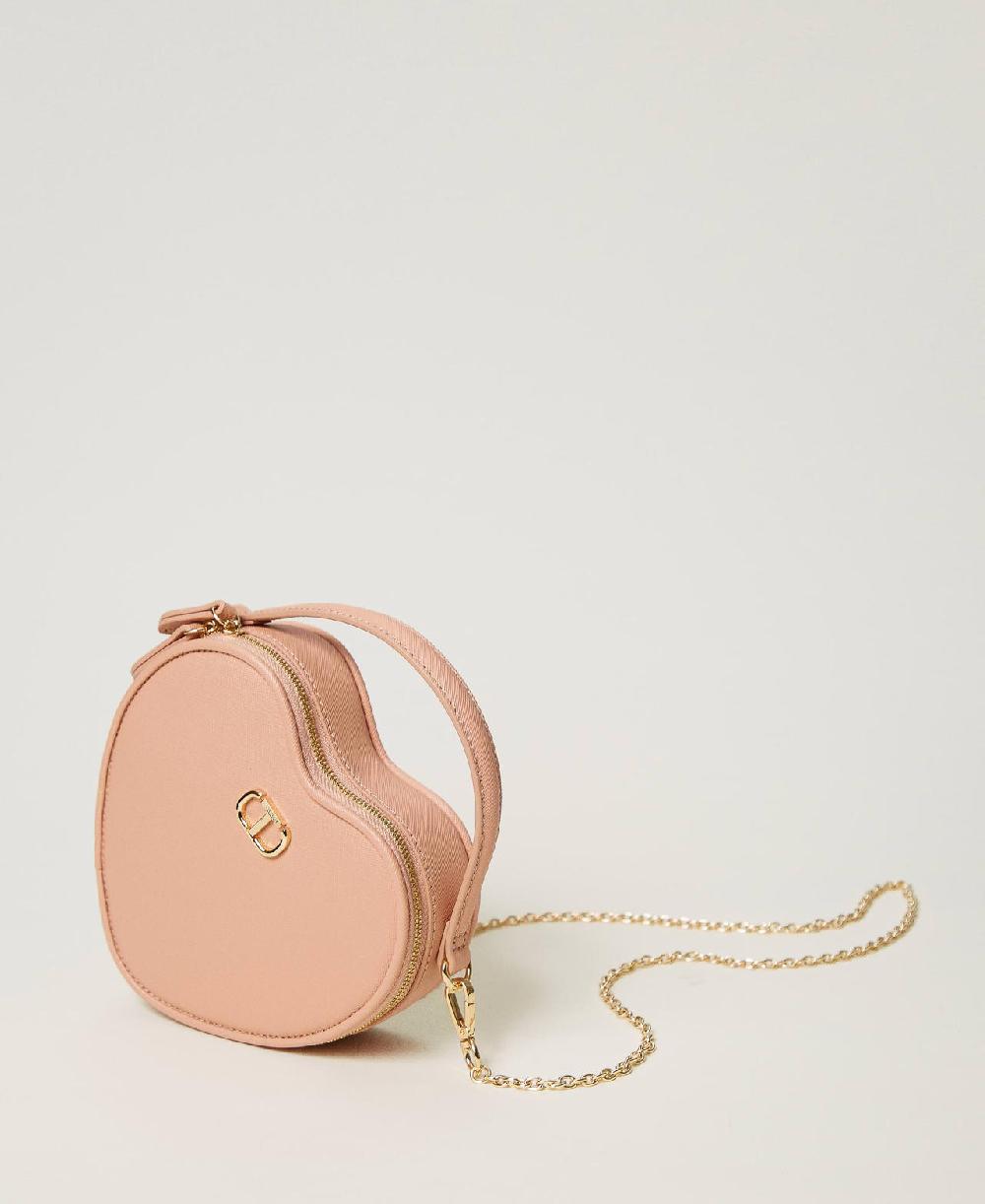 Scee by twin set Borsa a tracolla a cuore 'Mon Amour' Offerta Giorno del Papà