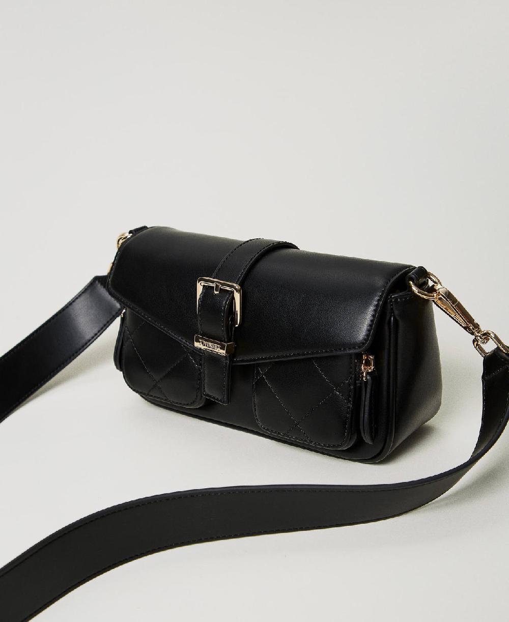 Scee by twin set Borsa a tracolla con tasche trapuntate Negozio