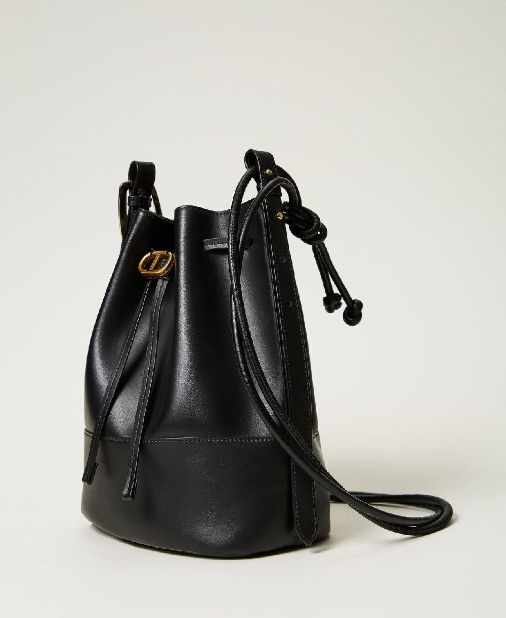 Scee by twin set Borsa a secchiello 'Jane' in pelle 2025