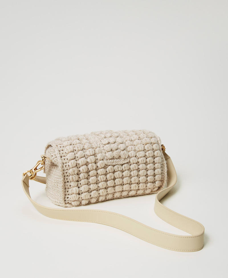 Scee by twin set Borsa a tracolla 'Amie' media in tricot Vendita