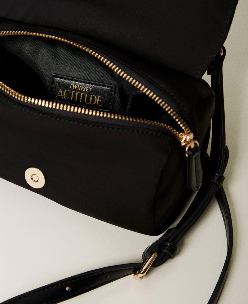 Scee by twin set Borsa a tracolla con maxi fiore Soddisfazione Garantita