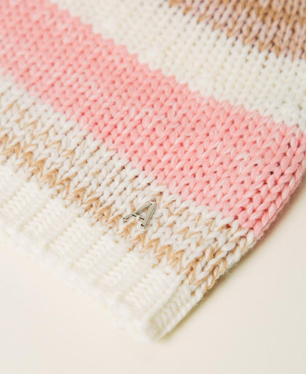 Scee by twin set Berretto in maglia jacquard Negozi Online
