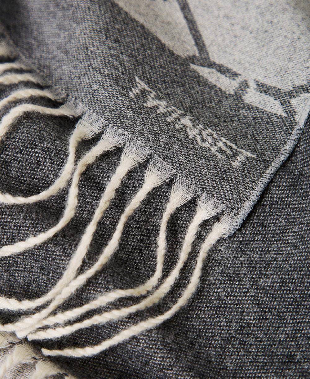 Scee by twin set Stola jacquard con Oval T Shopping Online