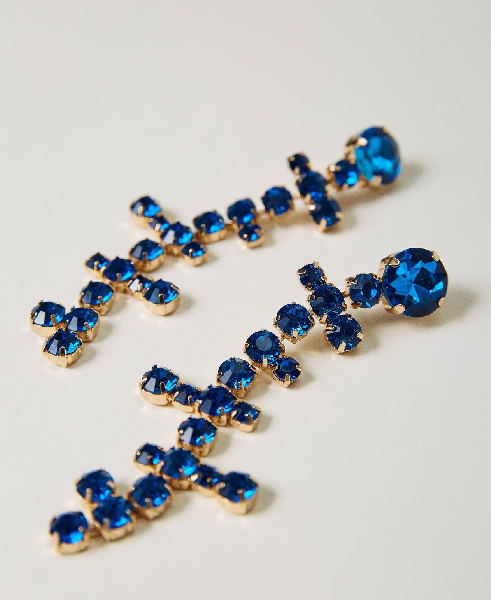Scee by twin set Orecchini pendenti con strass Offerte
