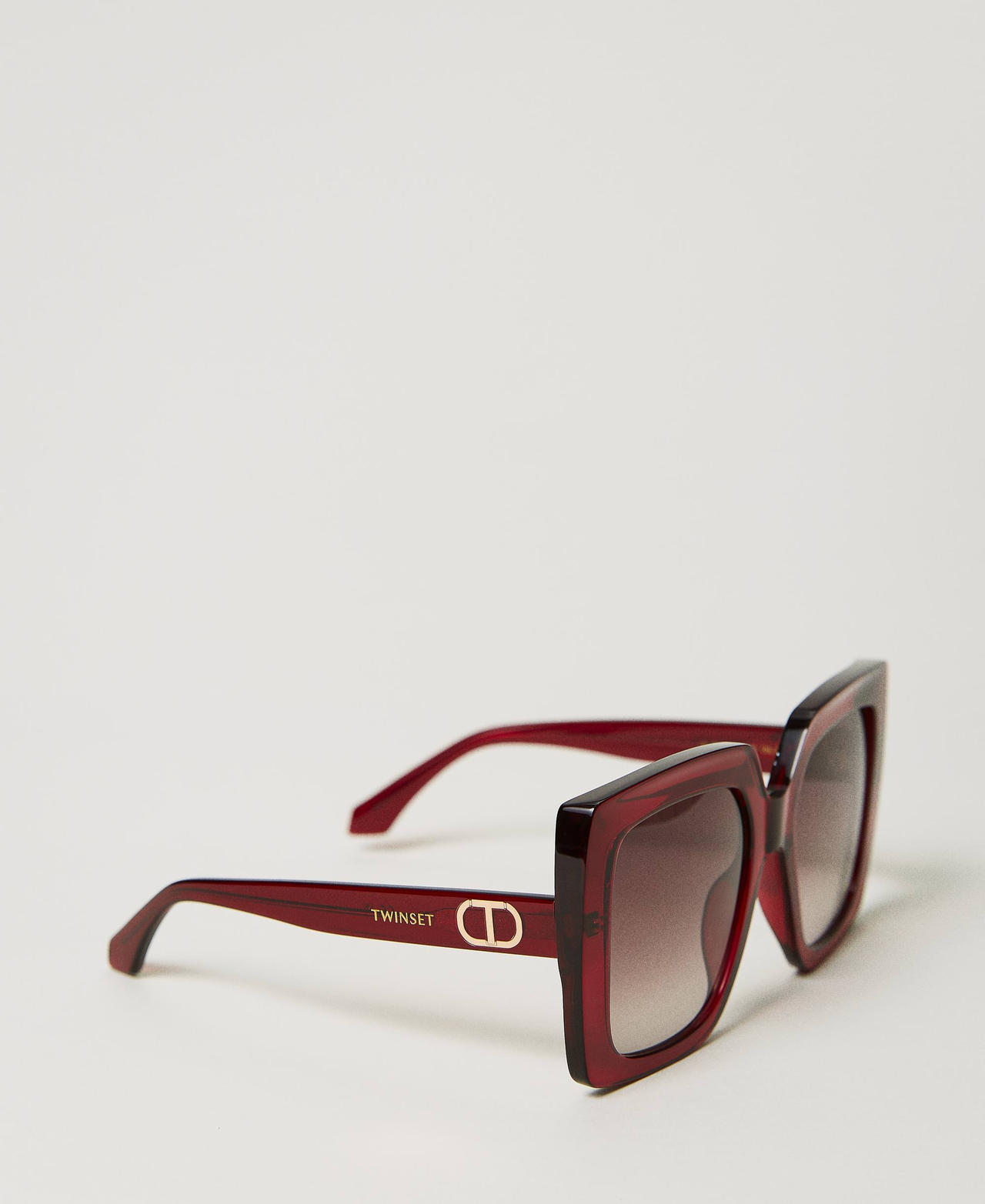 Scee by twin set Occhiali da sole squadrati oversize Prezzo Ridotto