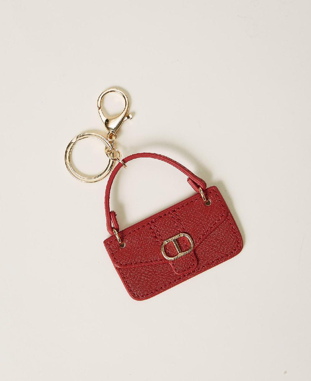 Scee by twin set Portachiavi a borsa con Oval T
