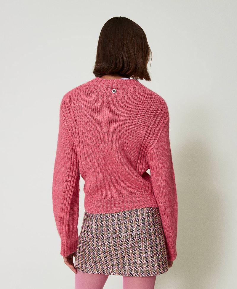 Scee by twin set Maglia lupetto in misto lana seamless Sconto