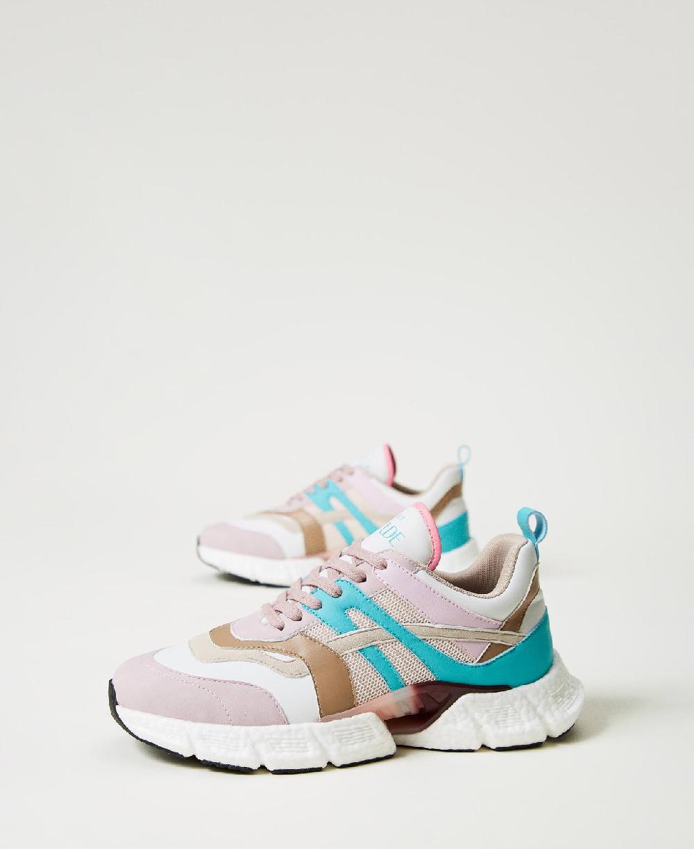 Scee by twin set Sneakers running color block Fino Al -60%