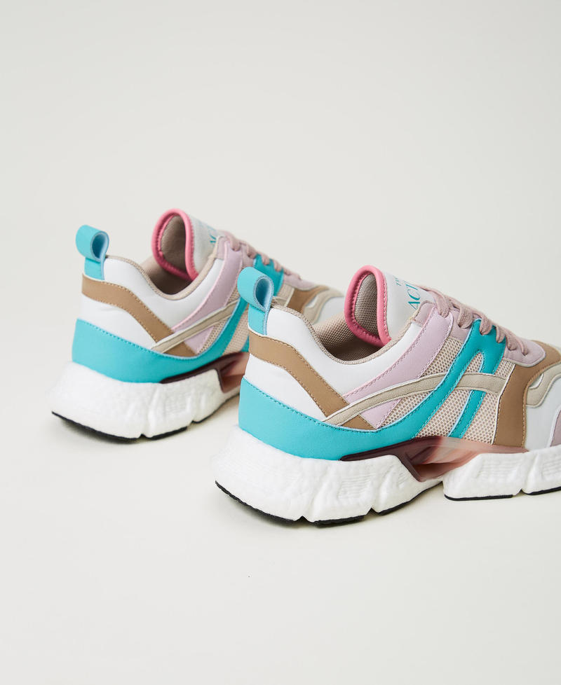 Scee by twin set Sneakers running color block Fino Al -60%