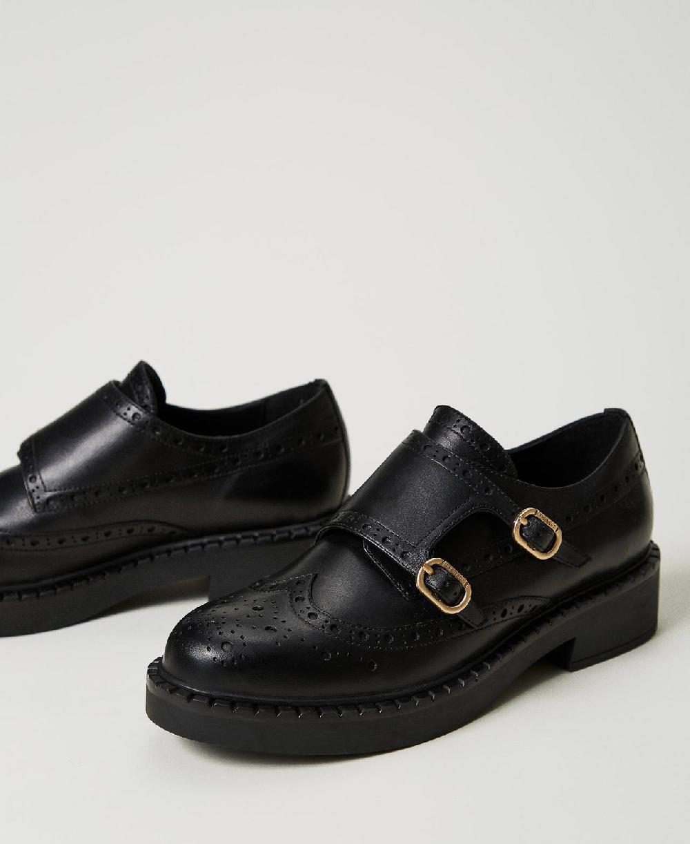 Scee by twin set Scarpe in pelle con cinturini Affare Del Giorno