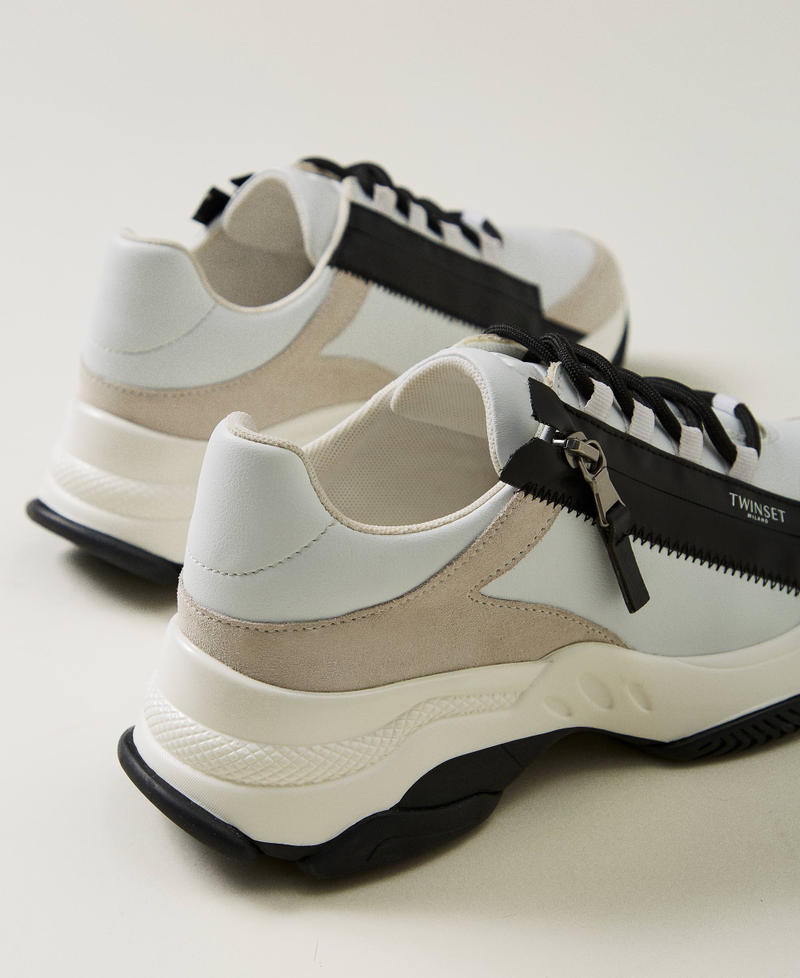 Scee by twin set Sneakers running con zip Presa