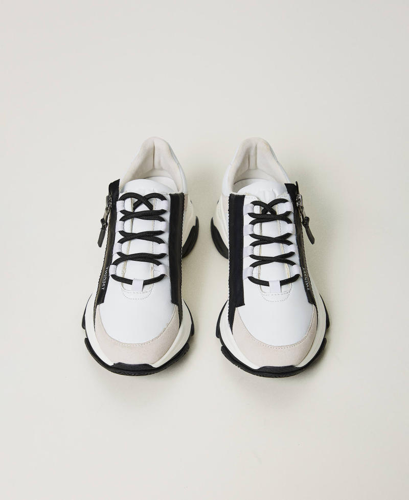Scee by twin set Sneakers running con zip Presa