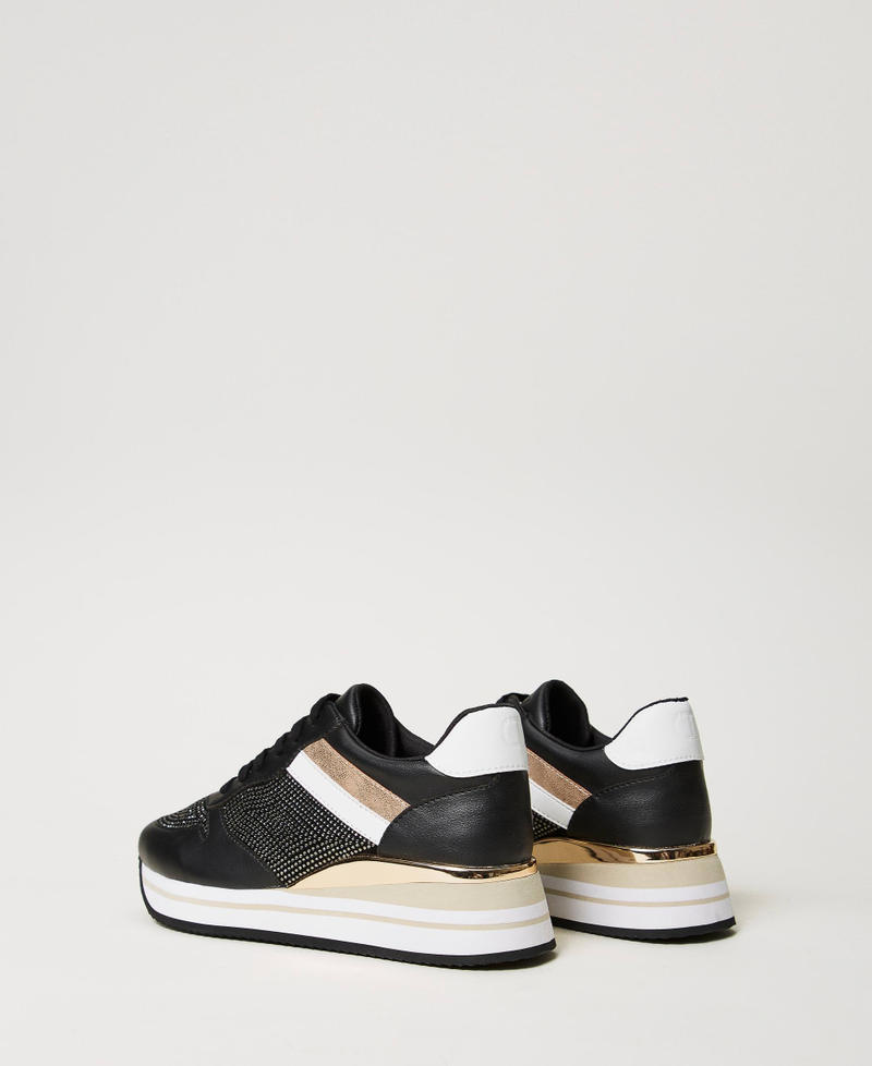 Scee by twin set Sneakers running con strass Economico