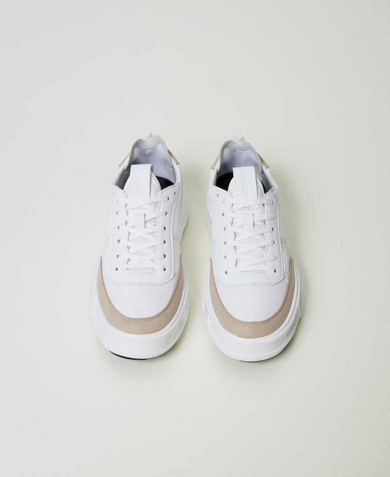Scee by twin set Sneakers Fessura color block In Vendita