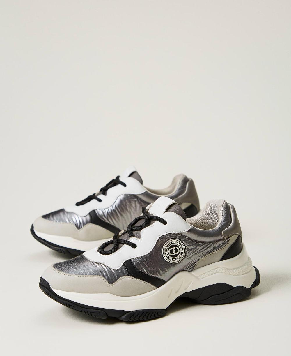 Scee by twin set Sneakers running color block Offerte