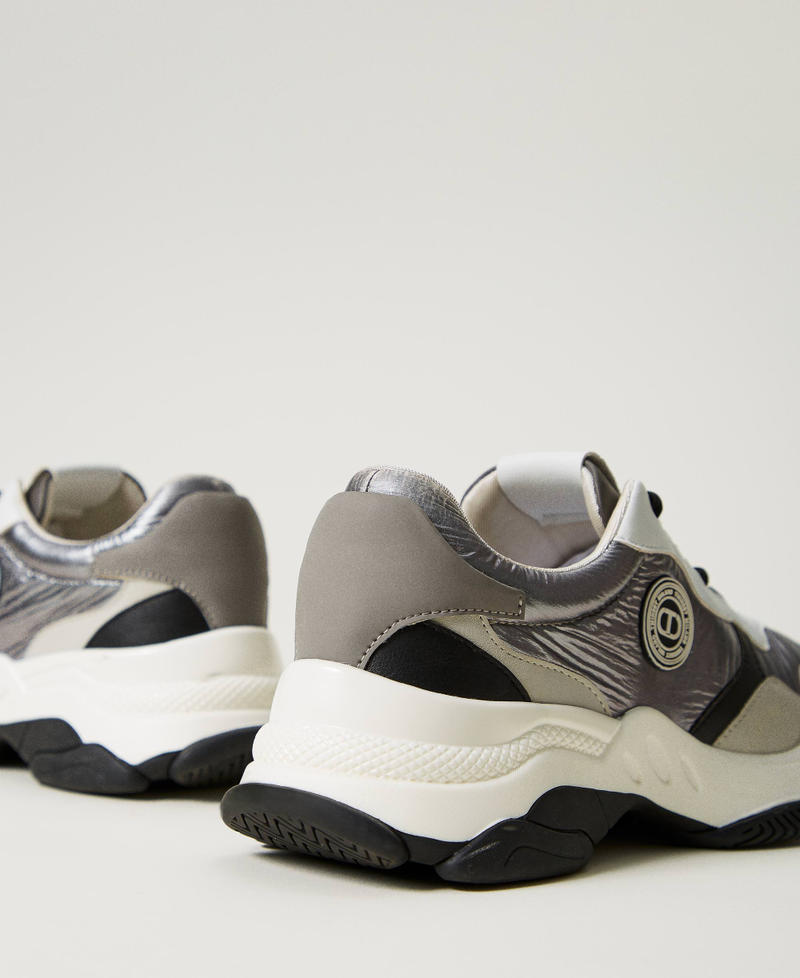 Scee by twin set Sneakers running color block Offerte