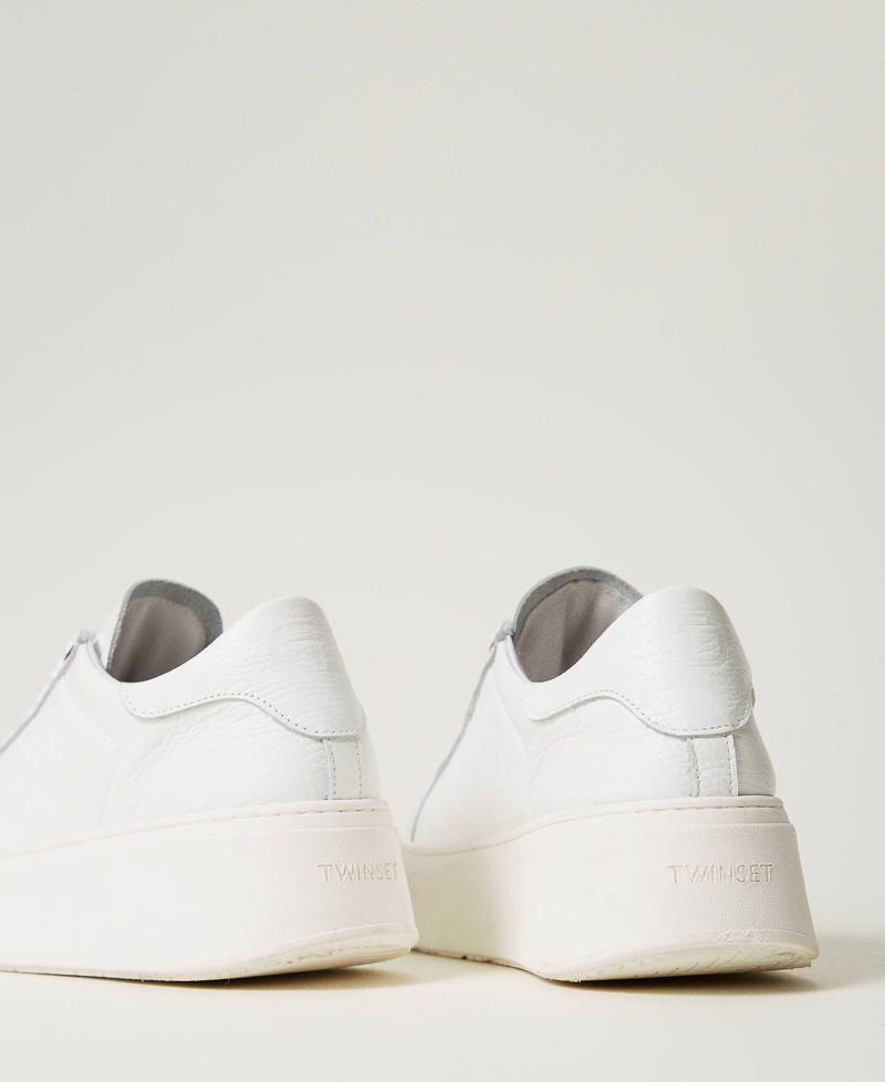 Scee by twin set Sneakers in pelle 2025