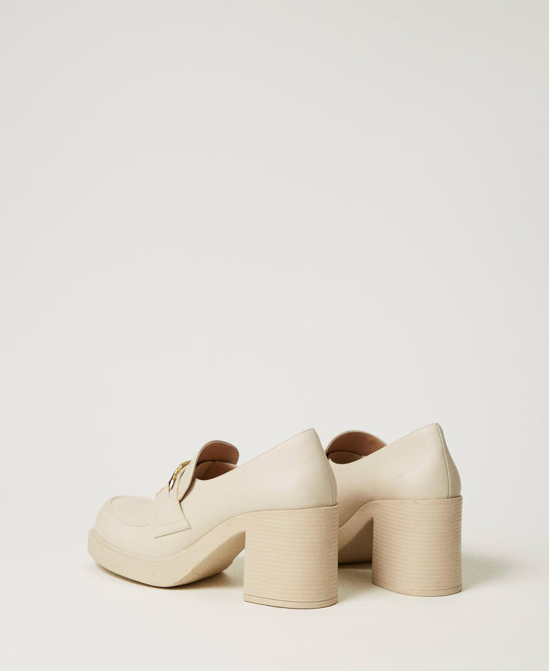 Scee by twin set Mocassini alti con morsetto Oval T Vendita