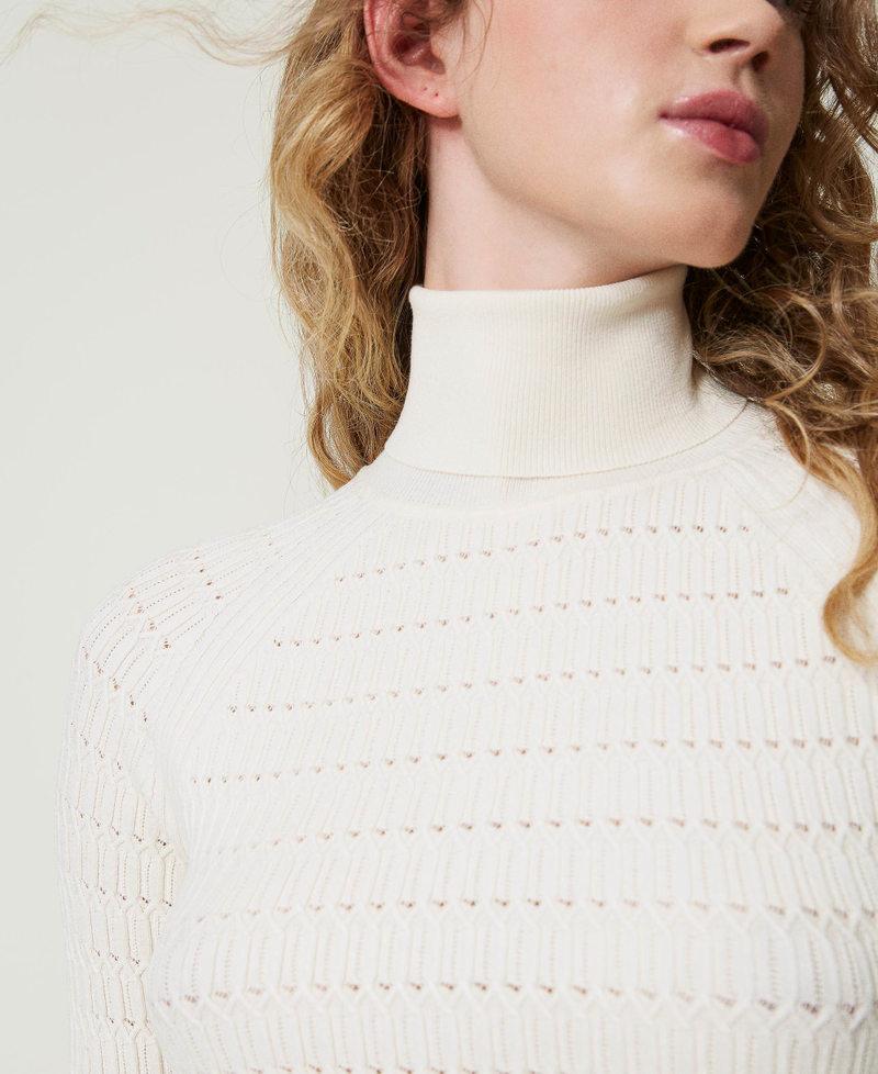 Scee by twin set Maglia fitted a collo alto Outlet