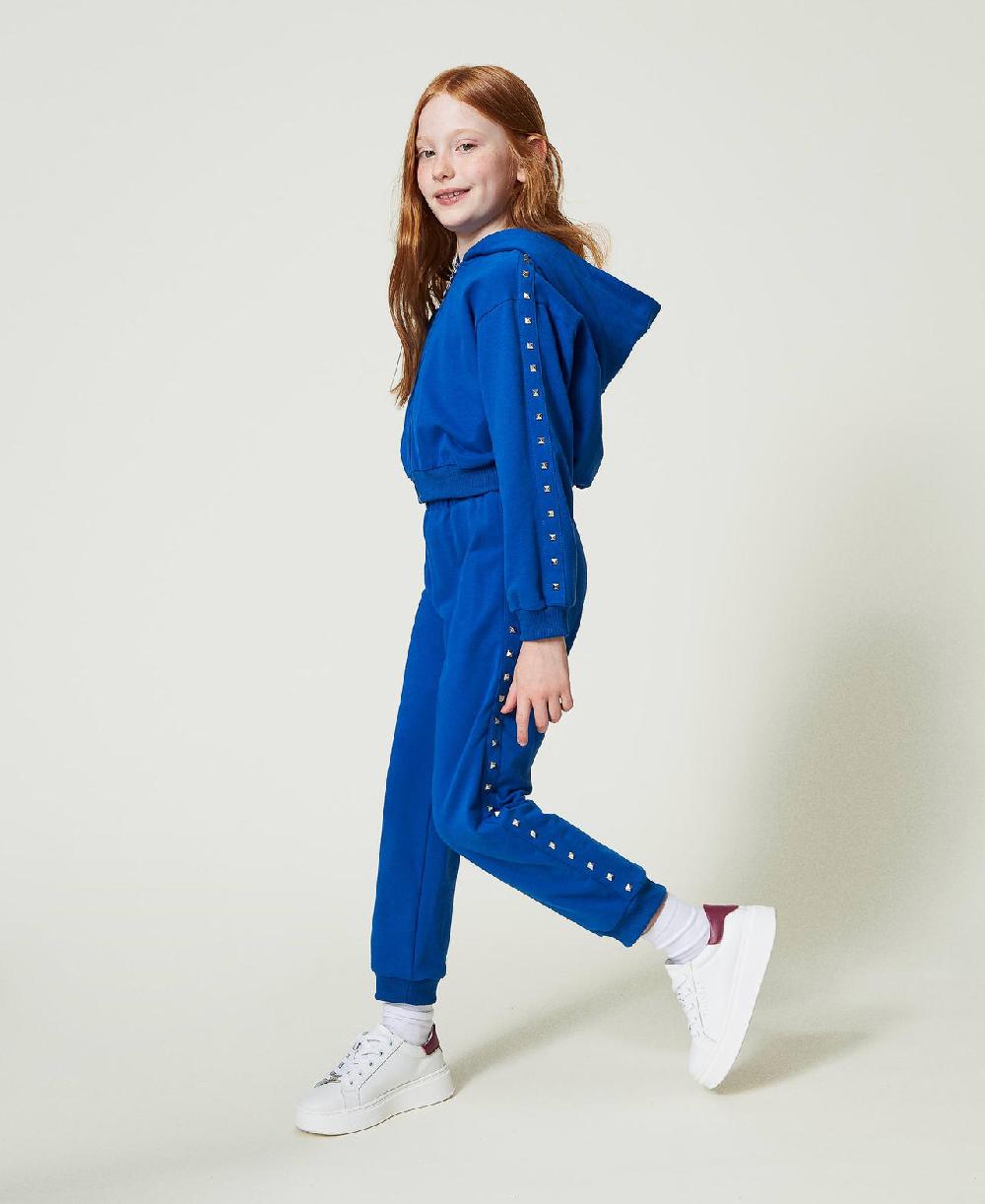 Scee by twin set Felpa con cappuccio e joggers Vendita Calda