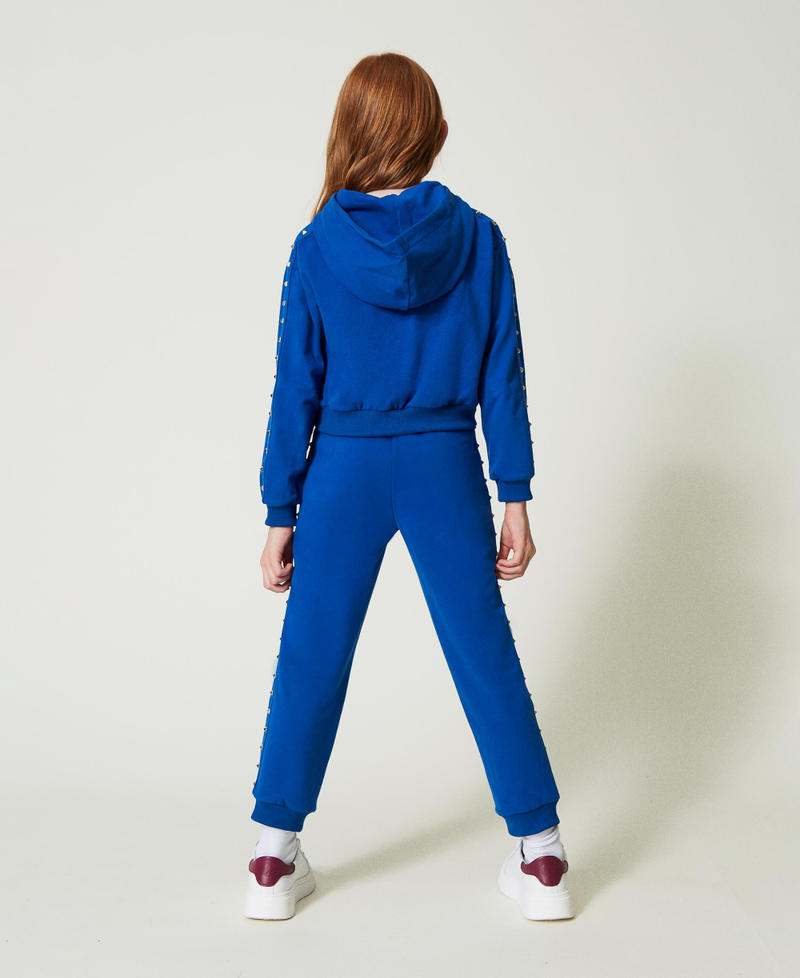 Scee by twin set Felpa con cappuccio e joggers Vendita Calda