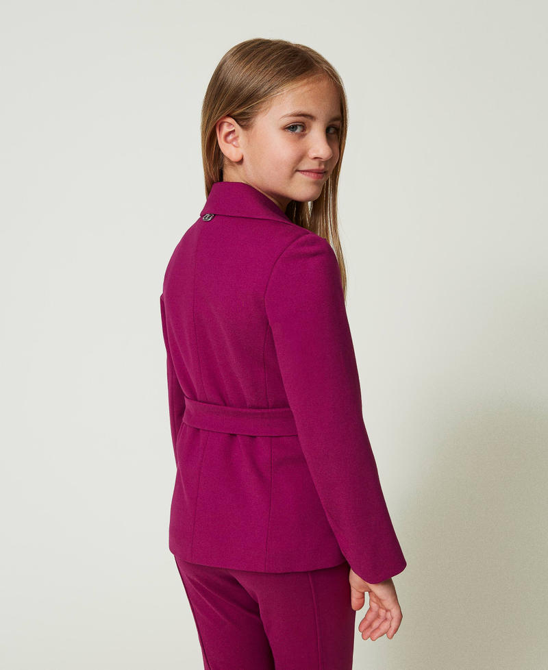 Scee by twin set Giacca blazer monopetto con cintura Italia