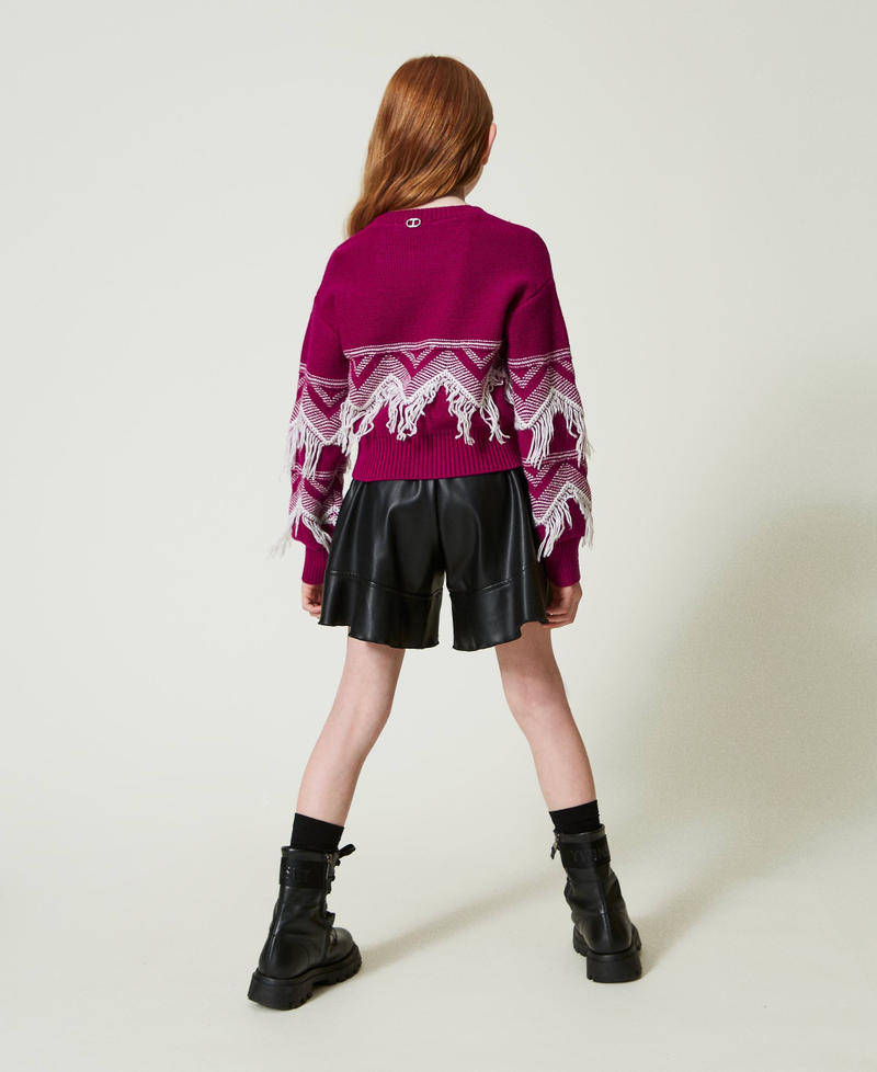 Scee by twin set Shorts flare con borchie Vendita