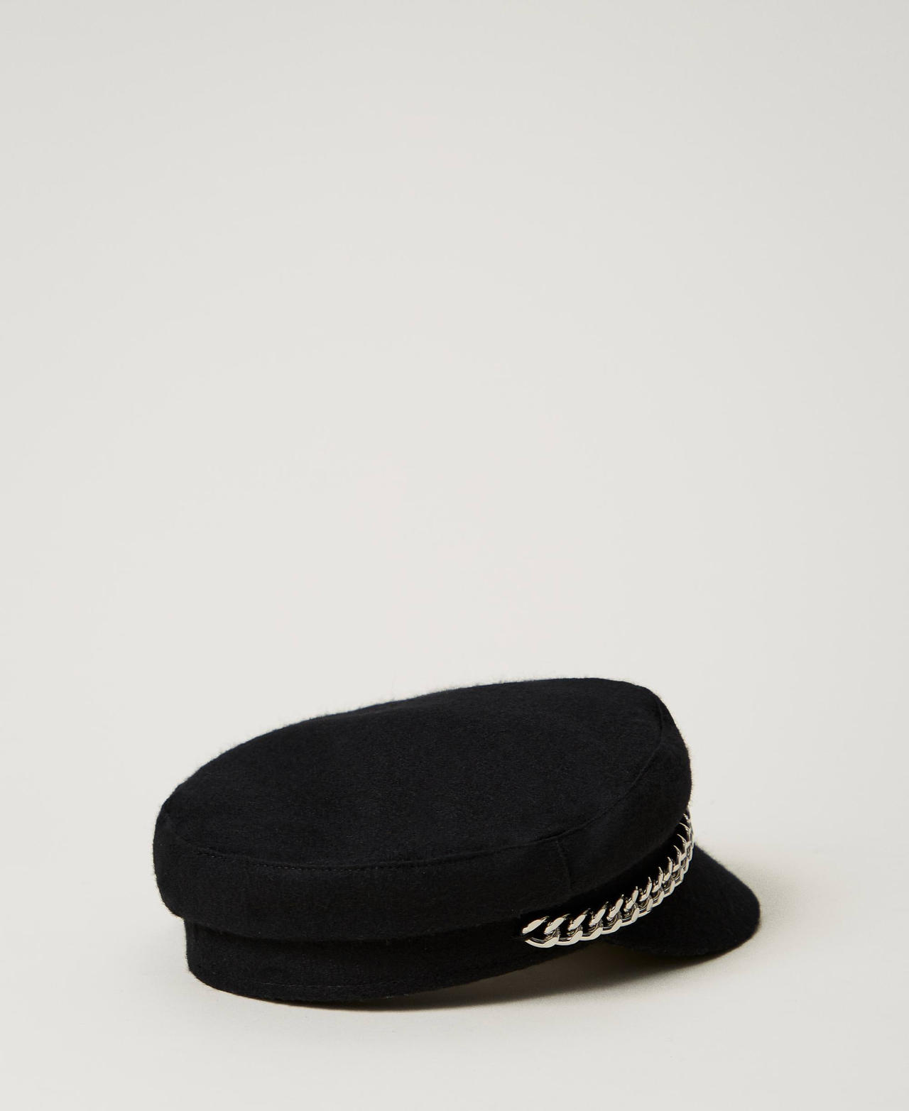 Scee by twin set Cappello basco in panno Outlet