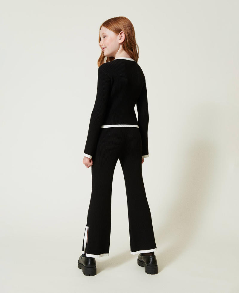 Scee by twin set Maglia e pantaloni ampi a costine Hotsell