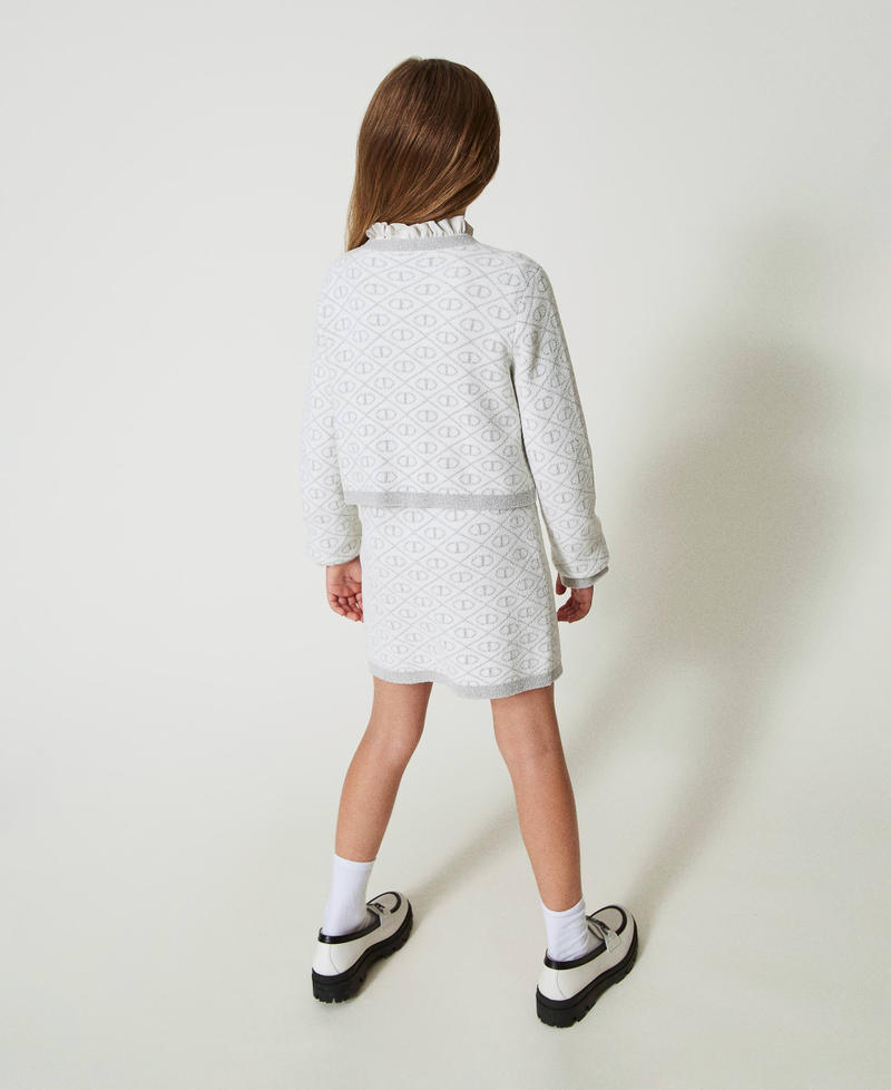 Scee by twin set Giacca in maglia jacquard con Oval T I Più Venduti