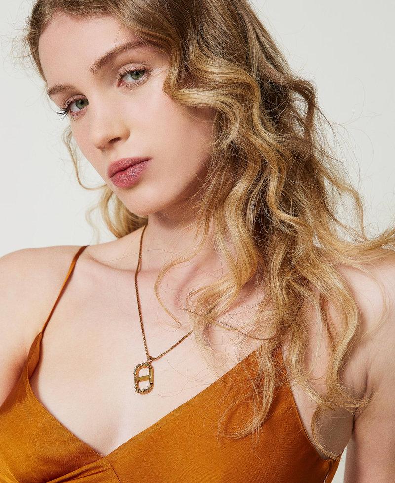 Scee by twin set Collana con Oval T floreale Shopping Online
