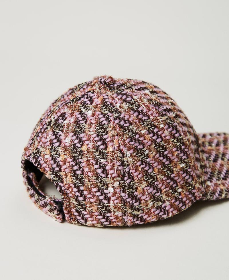 Scee by twin set Cappello da baseball in bouclé Grande vendita