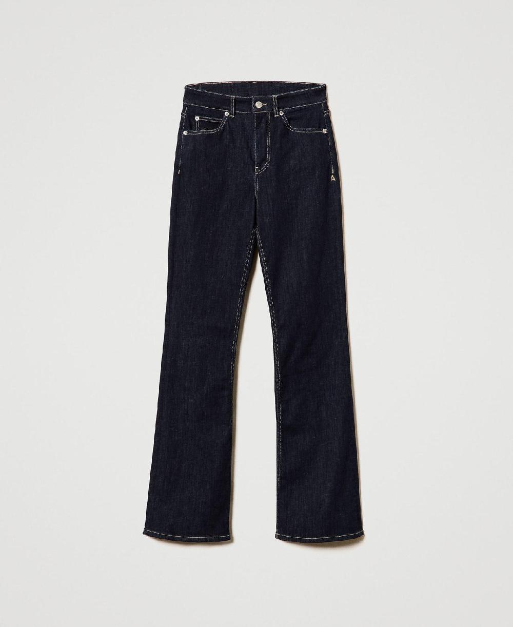 Scee by twin set Jeans flare cinque tasche Offerta Giorno del Papà
