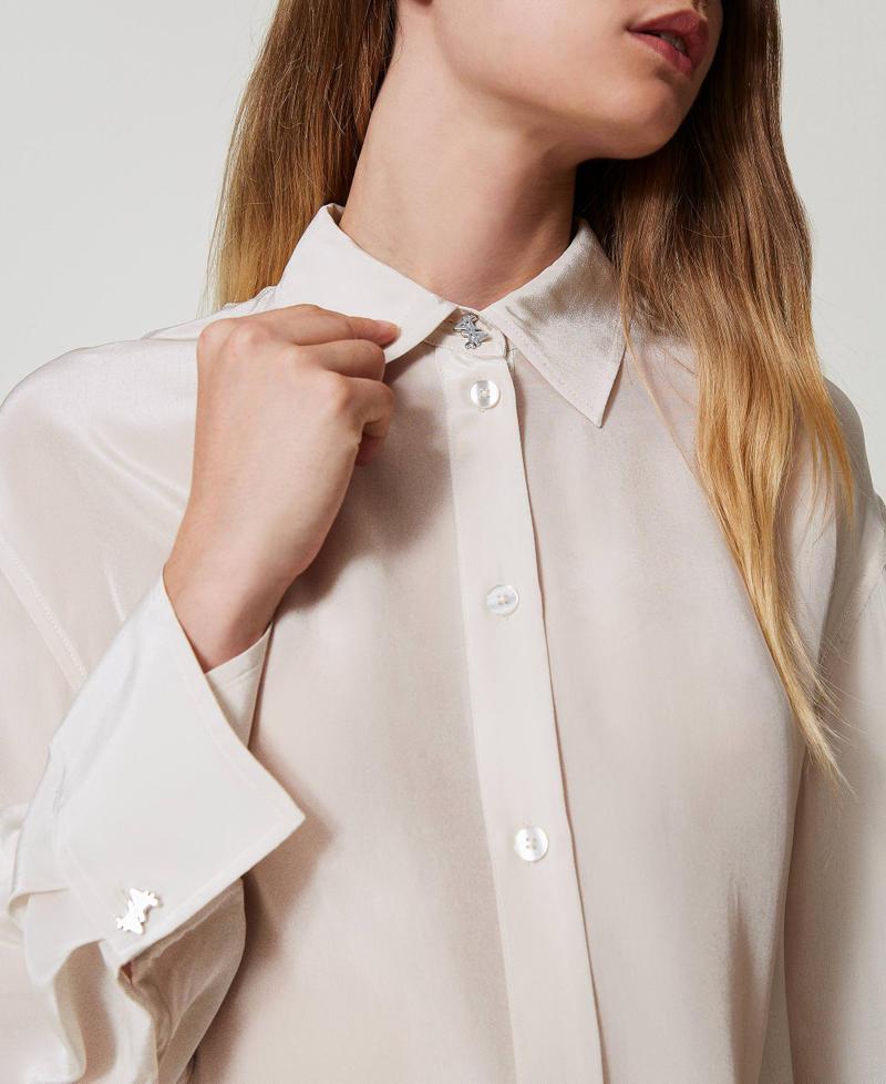 Scee by twin set Camicia MYFO in satin Enormi risparmi