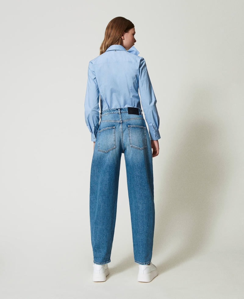Scee by twin set Jeans carrot fit cinque tasche Ultimi due giorni