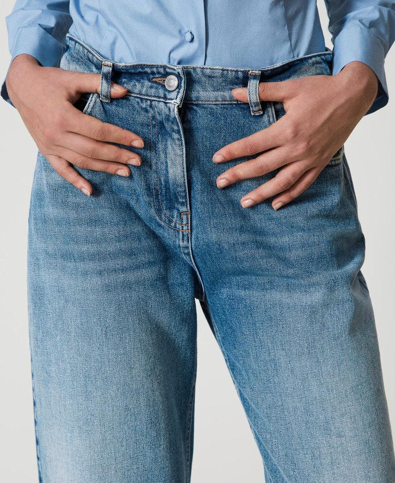 Scee by twin set Jeans carrot fit cinque tasche Ultimi due giorni